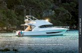 Riviera re-imagines luxury motor yachting under 40-feet · 2019-04-17 · utility room. The 39 re-imagines luxury motor yachting under 40-feet with a sporty open flybridge, Volvo