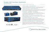 Orbit 60 Series System Datasheet - 137M5182 · The Orbit 60 Series is designed to support monitoring of single machine trains or mulitple machines in a single deployment. Each system