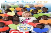 Annual Report2018 - childrenofafrica.org · 255,164 children have free access to reading 142,814 84,027 children were immunized against meningitis and typhoide fever 108,000 school