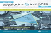 Optimise strategic insights to transform your business · 2017-06-08 · 2.30 Case study: Unlocking insights through data science and putting machine learning to work • How we utilise