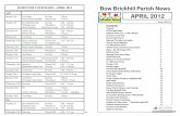DATES FOR YOUR DIARY - APRIL 2012 Bow Brickhill Parish News 2012.pdf · Saturday 14th Titanic Dinner Wheatsheaf 7.00 p.m. Monday 16th Line Dance Pavilion 7.00 pm Tuesday 17th John