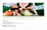 Evaluation of Kindergarten Readiness in Five Child-Parent ......the draft evaluation plan in the SIB-CPC expansion agreement (see Chicago Child-Parent Center Social Impact Bond Evaluation