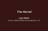 The Kernel - retis.sssup.itretis.sssup.it/luca/KernelProgramming/kernel_intro.pdf · Kernel Programming The Kernel • Switch the CPU from User Level to Supervisor Mode • Enter