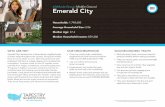 LifeMode Group: Middle Ground 8B Emerald City€¦ · Average Household Size: 2.06 Median Age: 37.4 Median Household Income: $59,200 LifeMode Group: Middle Ground Emerald City WHO