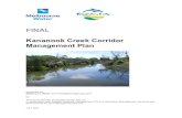 FINAL Kananook Creek Corridor Management Plan · 2.9 Land Use 24 2.10 Community consultation 25 2.11 Management responsibilities 27 3. ... Feb 2007 B Overview of Vegetation Condition