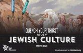 QUENCH YOUR THIRST · Seder. A treasure hunt (afikomen) a fun song about about a goat (Chad Gadya), a counting song (Echad Mi Yodeah), and a joyous chorus of gratitude (Dayenu) have