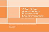 The Top American Research Universities...2 The Top American Research Universities The Center for Measuring University Performance Everyone wants to get better, to move up within the