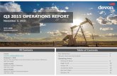 Q3 2015 DVN Operations Report FINALs2.q4cdn.com/...2015-DVN-Operations-Report-FINAL.pdfOverall, net production averaged 680,000 Boe per day during the third quarter of 2015, a 6% increase