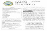 IAMG No. 68 June 2004 Newsletter r… · concern for attracting students. We already have a student grant program in place (see p.3 and 7) which gave awards to four students from