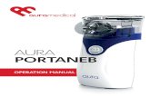 AURA PORTANEB - Aura Medical...The Aura Portable Nebulizer is an ultrasonic (vibrating mesh) nebulizer system designed to aerosolize medications for inhalation by the patient. The