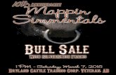 Featuring - Mappin Simmentals · Mappin Simmentals . SilverSmith Farms lot 7 & Dam • ‘Tom’ was a high seller out of Westway’s 2013 sale. We admired him for his structure,