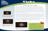 Utah PEST Ticks · attaching to the skin. Insect repellent also can be used. • Always conduct a thorough “tick check” after walking through areas where ticks might be present.