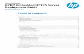 Technical white paper HPDM Embedded HTTPS Server ... · CA Certificate Trust List : In HPDM, the CA Certificate Trust List (CTL) is a file containing multiple certificates in PEM
