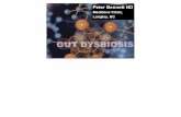 Gut Dysbiosis - PeterBennett.com · Endotoxins(LPS) can transit the gut. involved in multiple organ failure with severe trauma and sepsis. has been clearly associated with Crohn’s