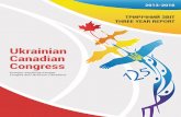 Who We Are What We Do€¦ · Who We Are The Ukrainian Canadian Congress (UCC) bring together under one umbrella all the national, provincial, and local Ukrainian Canadian organizations.