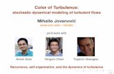 Color of Turbulence - UCSBonline.itp.ucsb.edu/online/transturb-c17/jovanovic/pdf/...Turbulence modeling x_ = Ax + Bd y = Cx linearized dynamics stochastic input stochastic output OBJECTIVE?