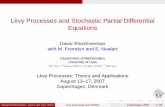 Lévy Processes and Stochastic Partial Differential Equationsdavar/ps-pdf-files/Denmark07/Research... · 2007-07-21 · Levy Processes and Stochastic Partial Differential´ Equations