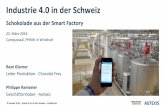 Industrie 4.0 in der Schweiz...• Dieses System wollen wir in Etappen auf die ganze Produktion ausbreiten. Mit dem Schlagwort «Digitale Fabrik» wollen wir der Papierlosen und geführten