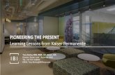 PIONEERING THE PRESENT - .GLOBAL · Command Center & Suites 1000-1070 Renovation Tony Burley ARB, RIBA, Intl. Assoc. AIA Director, Sector Lead –Buildings UK&I TEL +44 7917 528856