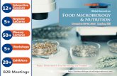 Global Summit on Food Microbiology & Nutrition...12+ Interactive Sessions 5+ Keynote Lectures 50+ Plenary Lectures 5+ Workshops 20+ Exhibitors B2B Meetings Food Microbiology Congress