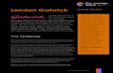 London Gatwick CASE STUDY - Piksel Group · Atlantic, Emirates, Cathay Pacific, Thomas Cook, Thomson, Turkish Airlines and WestJet. In 2016 London Gatwick handled 43.1 million passengers