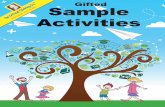 Gifted Sample Activities - Default Store View · Mind Benders ® Book 2 ... gr. 2 Mathematical ReasoningTM Level C Kyle’s Socks Mary’s Socks Half of Kyle’s socks are red. The
