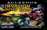 INVASION FROM OUTER SPACE - games4you.rs · Big Top Heroes, and Sci-Fi Movie Action. Players take on the role of either the Carnival Heroes, using their special talents and working