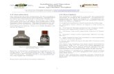 Installation and Operation Instructions Stone Age Outdoor ... · Stone Age Outdoor Fireplace 1.0 Introduction The following provides instructions for the installation and operation