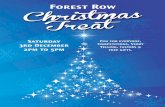 ForestRowtablehurst.farm/wp-content/uploads/2016/10/Forest-Row-Xmas-poste… · Saturday 3rdDecember 2pmto5pm Funforeveryone, Competitions,Story Telling,tasters& freegifts. ForestRow