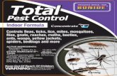 Total - Bonide · 2017-12-15 · handling establishments, packaging and processing plants, commercial, industrial, office, institutional and ... Carpet Beetles and Clothes Moths: