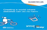 ’s Creating a world where fundraising kit diabetes can do no harm · 2019-06-26 · right up to the London Marathon. Pedal power Get on your bike for people with diabetes. We’ve
