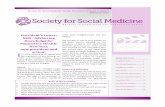 President’s Letter: Knowledge for New Year, new president and … · 2016-02-29 · President’s Letter: SSM - Advancing Knowledge for Population Health: New Year, new president
