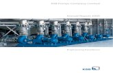 KSB Pumps Company Limited Annual Report 2009...grey cast iron, austenitic cast iron (D-2), bronzes and high grade stainless steel are used. KSB Pakistan's special area of expertise