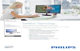 247E6EDAD/75 Philips LCD monitor with SoftBlue Technology...247E6EDAD/75 Highlights LCD monitor with SoftBlue Technology E Line 24 (Viewable 23.6" / 59.9 cm), Full HD (1920 x 1080)