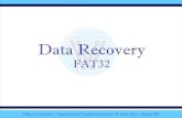 02172014 2 Data Recovery FAT32 - csc. dprice/9010sp14/Slides/Data_Recovery_FAT¢  Data Recovery FAT32