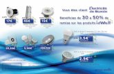 remise sur les produits - Electricité de Savoie · 2017-03-08 · IDWATT 04.79.20.75.00 contact@idwatt.fr Informations et commandes: Downlight 8W IP65 Downlight orientable 5W/7W/9W
