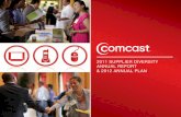 2011 Supplier DiverSity AnnuAl report & 2012 AnnuAl plAn€¦ · Community Investment. 2011 AnnuAl report ... n Created an open forum between Comcast and the State’s diversity business