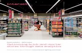 Retail analytics – White paper Optimizing brick-and-mortar ... · the lighting. It supports a range of location-based services such as wayfinding, product finding and location-based