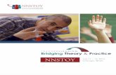 nnual Conference · 2016 nnual Conference 1 Dear Colleagues, Welcome to the 2016 NNSTOY Conference: Bridging Theory and Practice. I am absolutely invig - orated by what we will accomplish