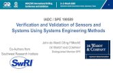 IADC / SPE 199589 Verification and Validation of Sensors ... · WOB Surface Top Drive Torque IADC / SPE 199589 • Verification and Validation of Sensors and Systems Using Systems