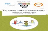 NHS Aspiring Finance Leaders NetworkS - Future Focused Finance · The Aspiring Finance Leaders Networks are aimed at those 2 or 3 levels below the most senior finance professionals