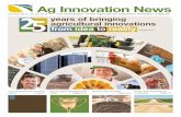 Ag Innovation News · grass, timothy and other turf seeds for lawns, roadside mixes, golf courses and sod contractors. 2009 Alternative Energy Solutions Diversification is clearly