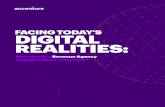 FACING TODAY’S DIGITAL REALITIES...of customer data, expanding partner ecosystems and continuously evolving security threats all compound revenue agency pressures. Concurrently,