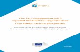 The EU’s engagement with regional multilateral ...fp7-frame.eu/wp-content/uploads/2016/09/Deliverable-5.4.pdf · the EU treaties, guidelines on human rights and the EU Strategic