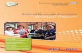 Infection Prevention and Control Annual Report · 2015-08-25 · Rachel Millard Head of Quality and Standards Emma Stables Senior Clinical Nurse Specialist, Infection Prevention and