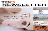 NEWSLETTER - Trademarks Brands and the Internet...EDITOR’S LETTER/CONTENTS 3 TBO Newsletter 06:14 Trademarks & Brands Online is published by: Newton Media Limited Kingfisher House,