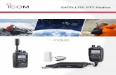 Icom SATELLITE PTT Radios - dnd.hu · The Icom IC-SAT100/M is the dedicated satellite push-to-talk (PTT) radio, and is the only PTT radio offering real-time communications at the