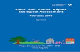 Flora and Fauna Report Ecological Assessment · 2019-09-02 · Biodiversity, Flora and Fauna Brian Keeley B.Sc.(Hons) in Zool. MCIEEM and Malgorzata Wilkowska B.Sc. M.Sc. Biodiversity