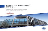 Insulating inverted flat roofs with Ravatherm XPS X - Ravago Building Solutions · PDF file 2020-03-13 · asphalt, high performance built-up bitumen felt, hot melt modified bitumen,