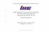 IHE Patient Care Device (PCD) Technical Framework Volume 2 … · 2019-12-18 · implemented IHE integration capabilities in their products may publish IHE Integration Statements